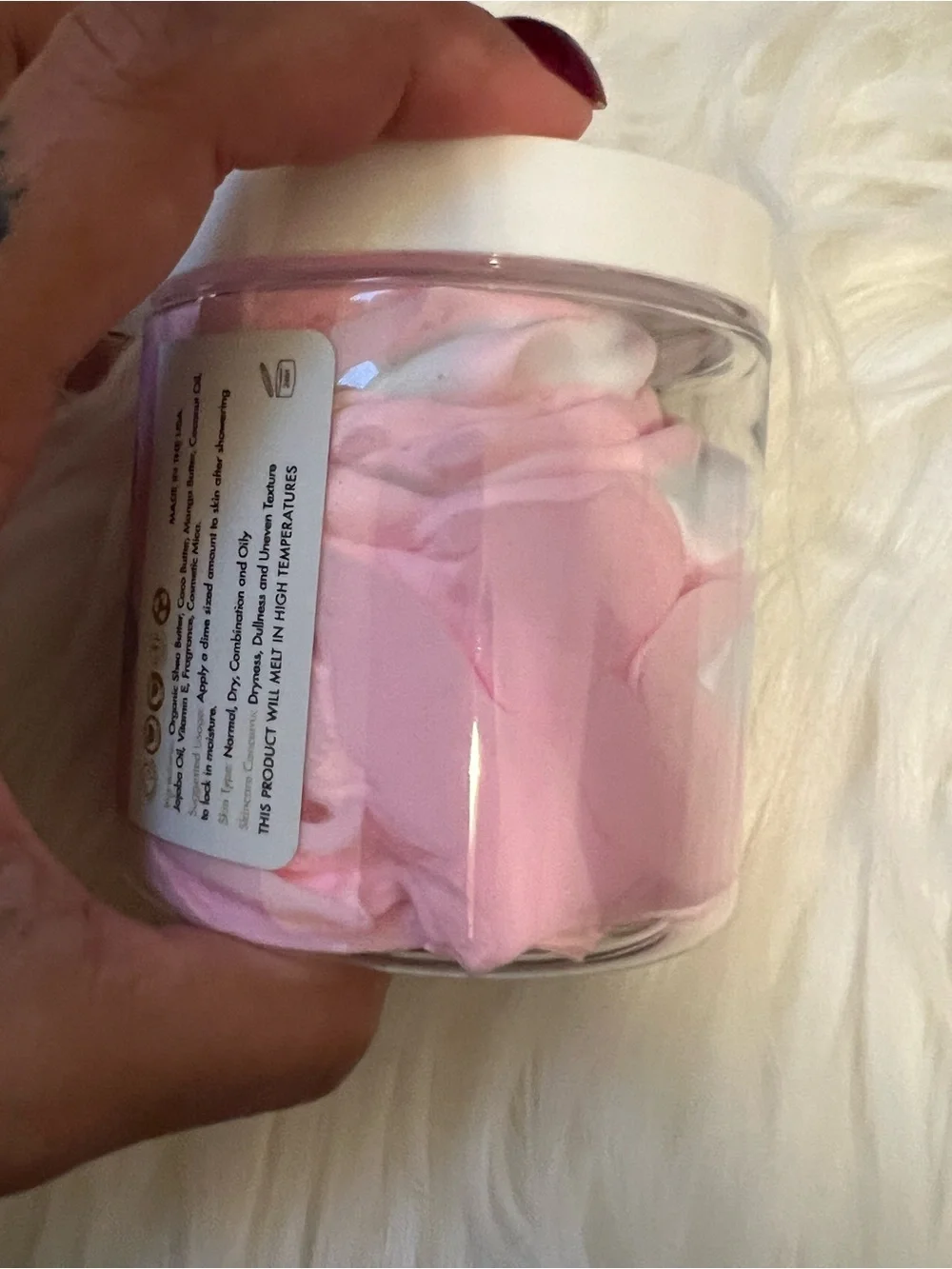 NWT Aminnah Cotton Candy Whipped Body Butter retails $38.00 USD each